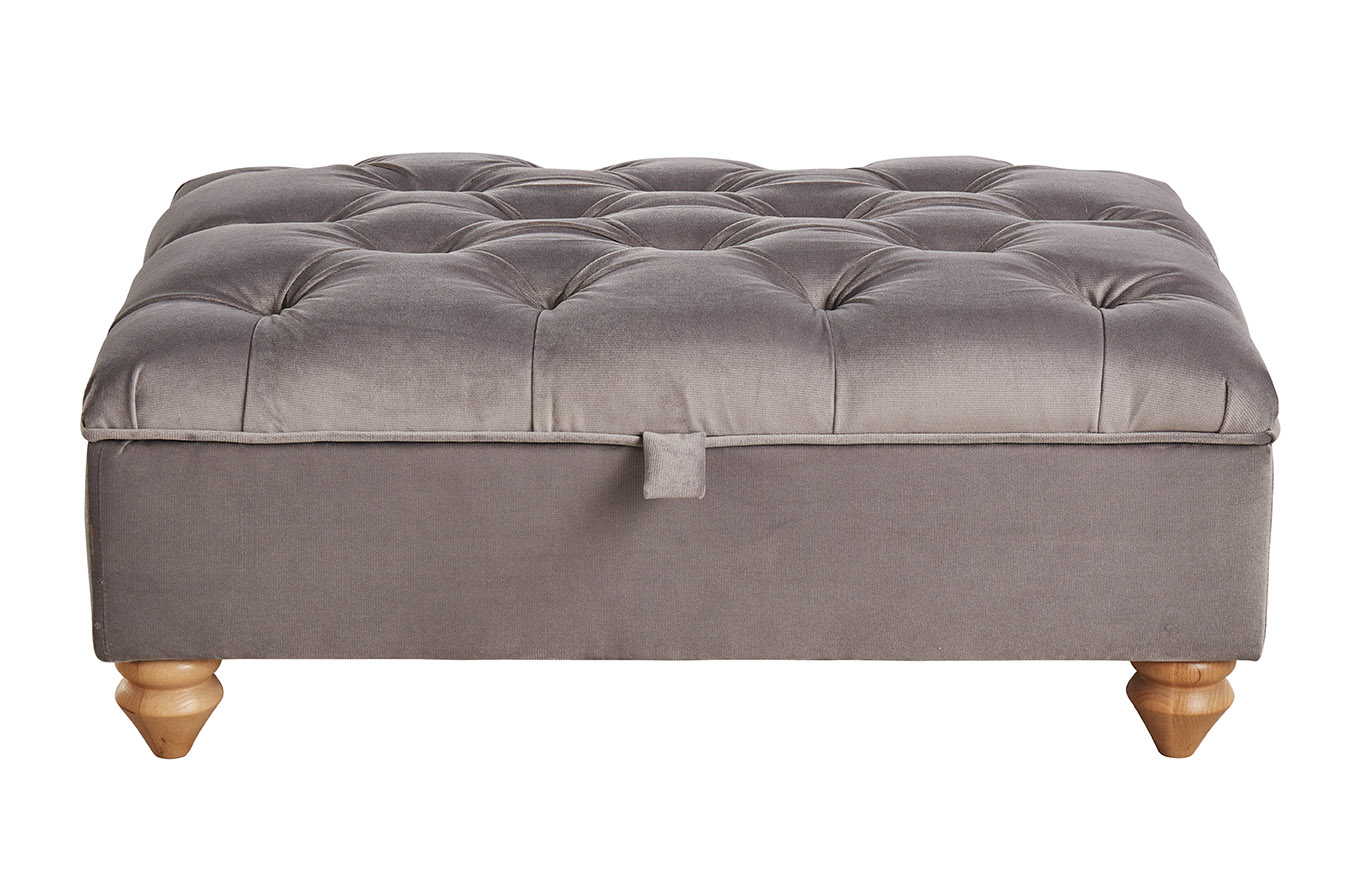 Winchester Storage stool Gray